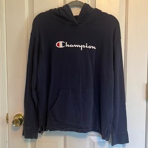 lightweight script hoodie